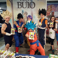Cosplay di Dragon Ball a Cartoomics 2017