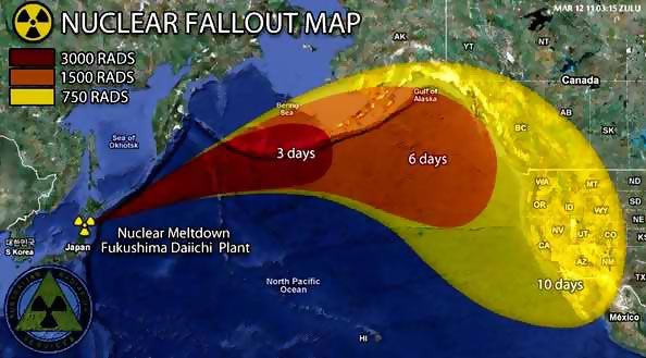 Fallout del disastro di Fukushima