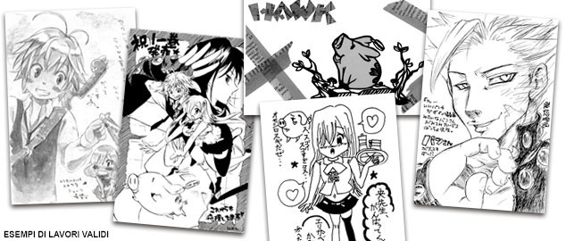 GRANDE CONCORSO THE SEVEN DEADLY SINS!