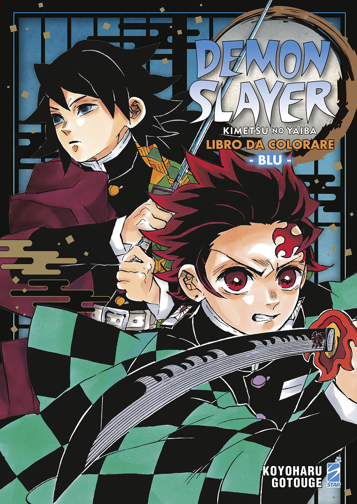 Star Comics  DEMON SLAYER - KIMETSU NO YAIBA LIBRO DA COLORARE 2 - BLU