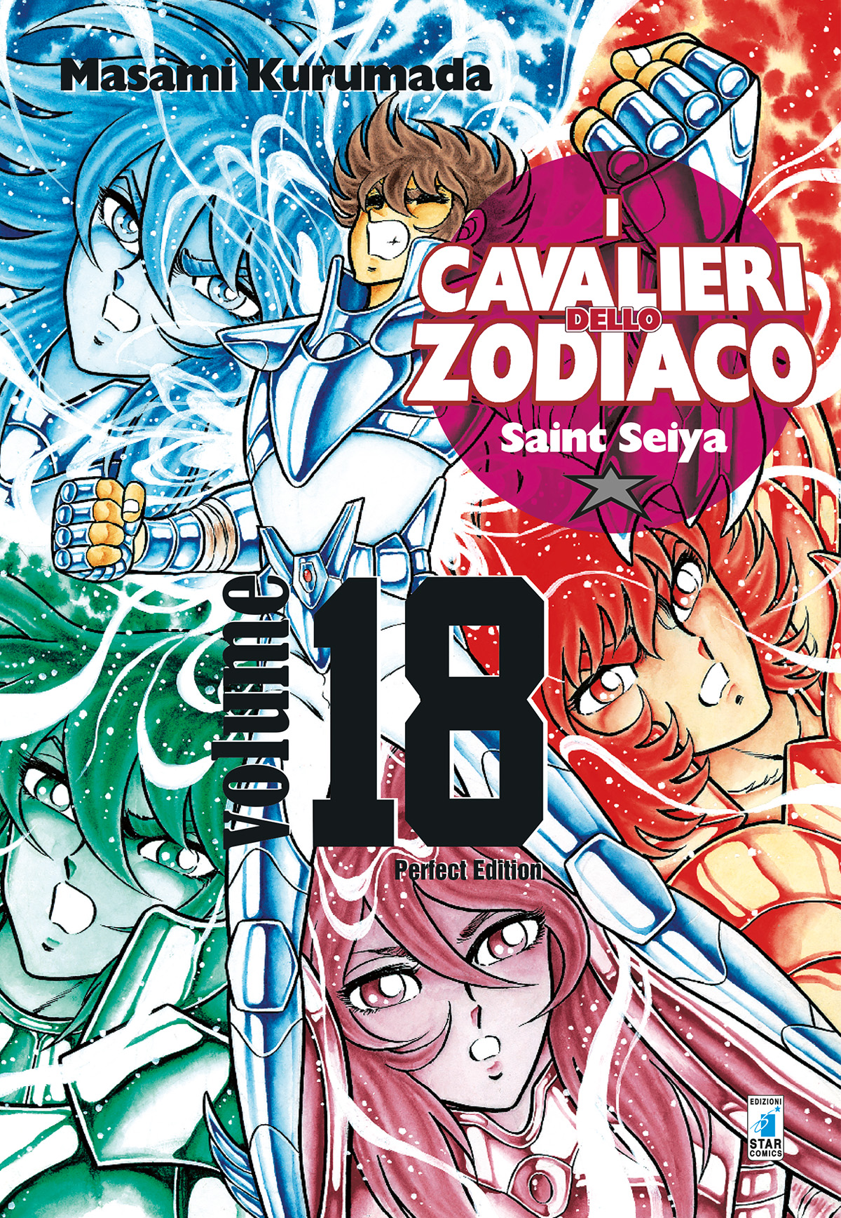Star Comics  I CAVALIERI DELLO ZODIACO - SAINT SEIYA - PERFECT EDITION  Nr.18