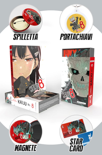 KAIJU No. 8 MONSTROUS BOX - con 4 gadget