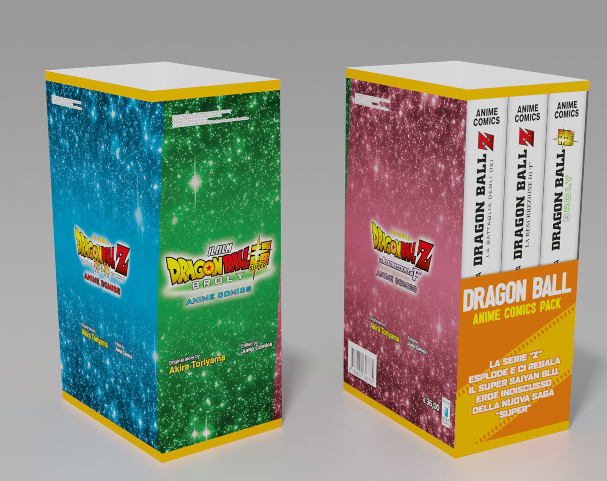 DRAGON BALL &ndash; ANIME COMICS PACK