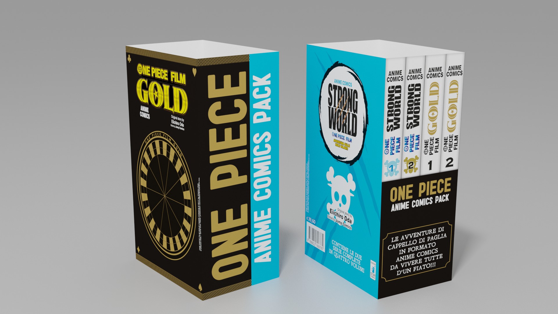 ONE PIECE &ndash; ANIME COMICS PACK